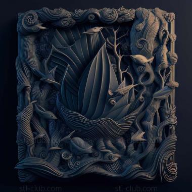 3D model deep sea (STL)